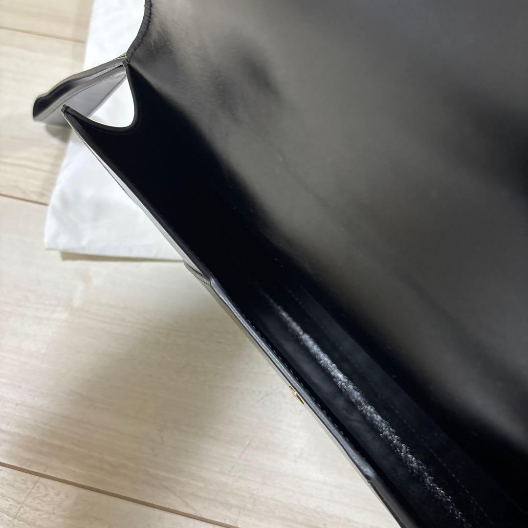 現*m様 Chloe（クロエ） クラッチバッグ美品 エンベロープ 黒レザー