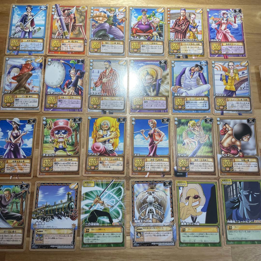 ワンピースカードダス　　SH 英雄たちの船影 ６１枚セット