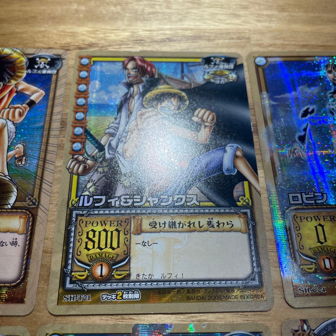 ワンピースカードダス　　SH 英雄たちの船影 ６１枚セット