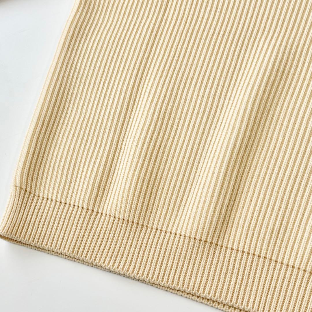 アンデルセンアンデルセン 5GG モックネック ウール ニット セーター