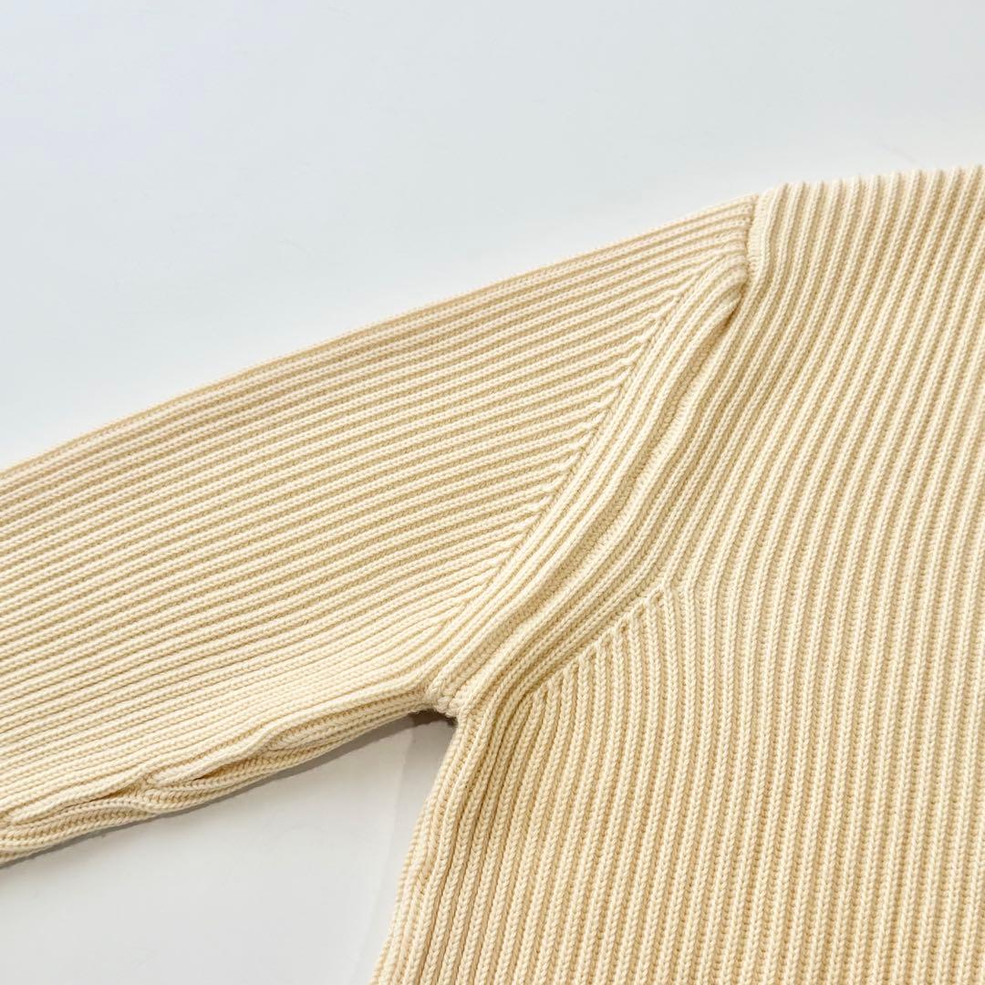 アンデルセンアンデルセン 5GG モックネック ウール ニット セーター