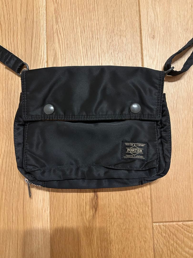 PORTER ポーター　タンカー　 ショルダー　バッグ　ミニ　ポーチ 黒　廃盤