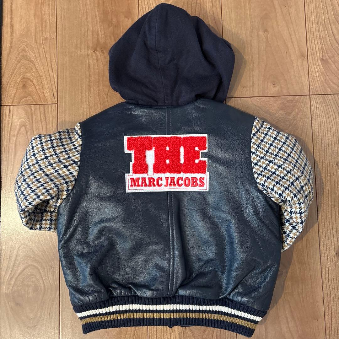 MARC JACOBS フード付き　レザージャケット 100㎝　キッズ　アウター