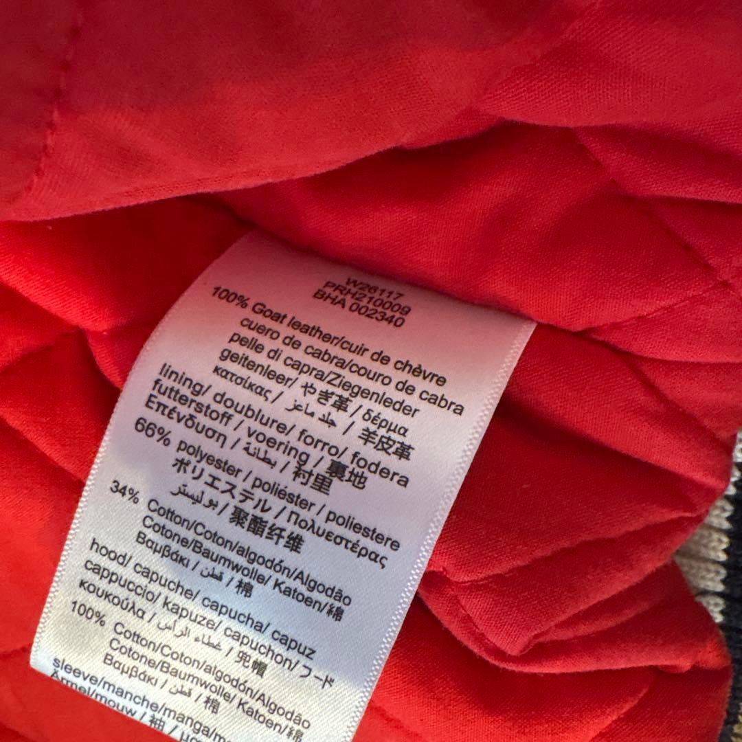 MARC JACOBS フード付き　レザージャケット 100㎝　キッズ　アウター