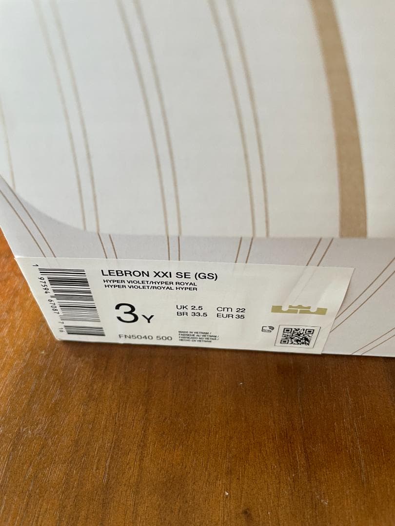 レブロン 21 SE　22cm