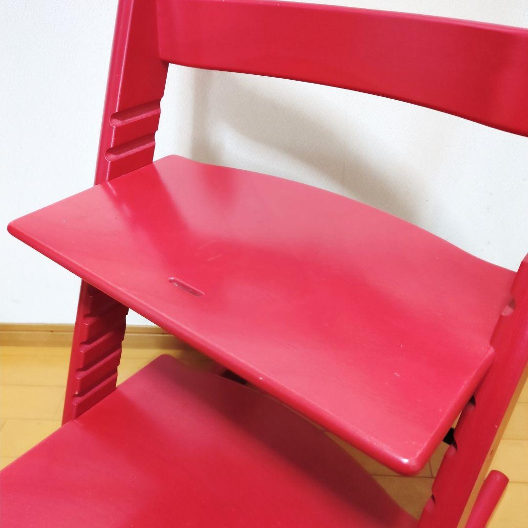 ✨STOKKE✨ストッケ トリップトラップ シリアル3 レッド レンチ付き♪