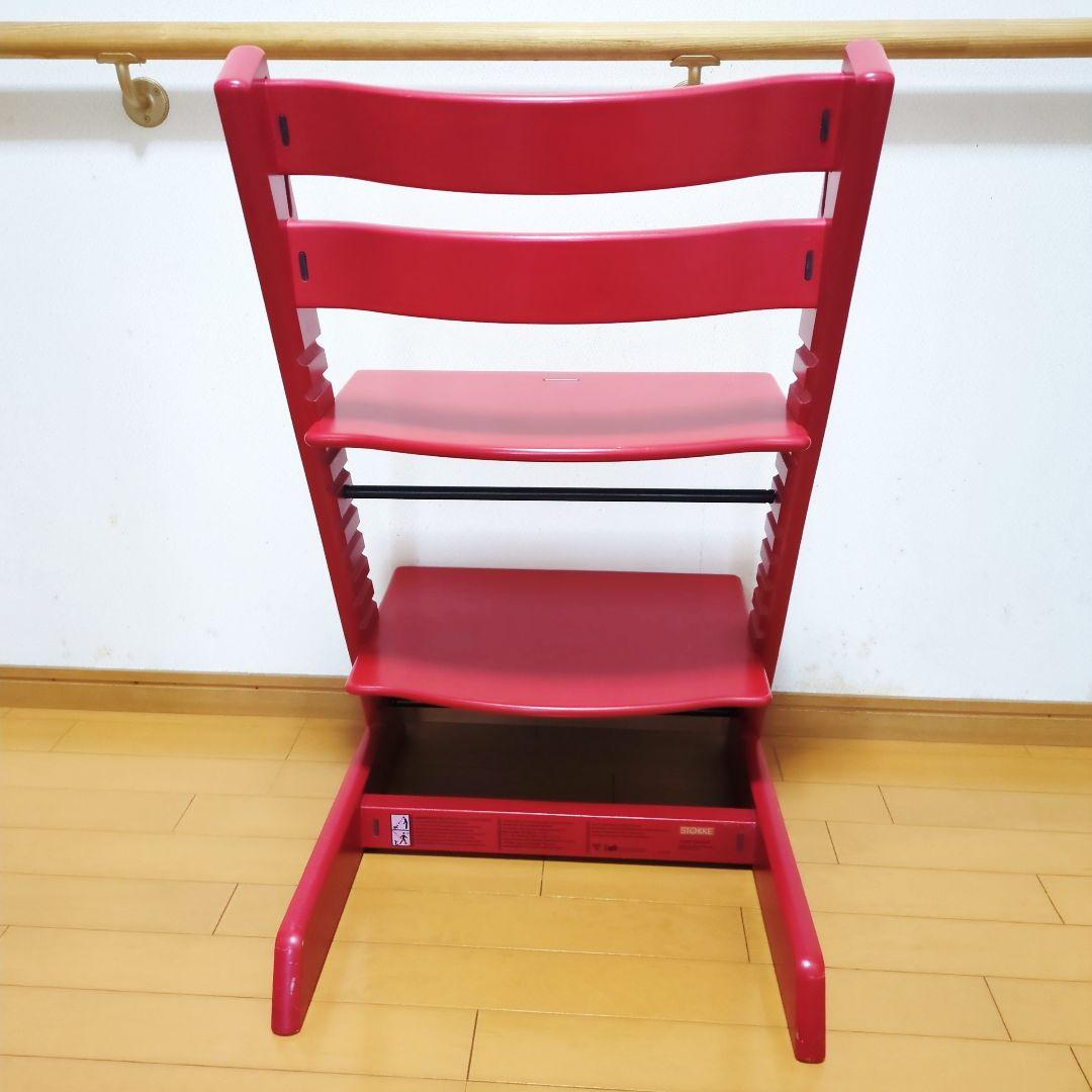 ✨STOKKE✨ストッケ トリップトラップ シリアル3 レッド レンチ付き♪