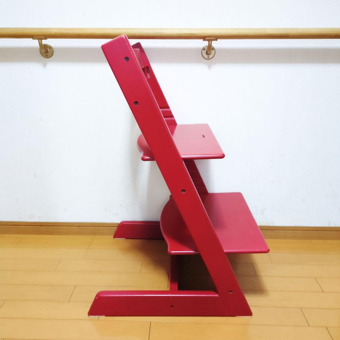 ✨STOKKE✨ストッケ トリップトラップ シリアル3 レッド レンチ付き♪