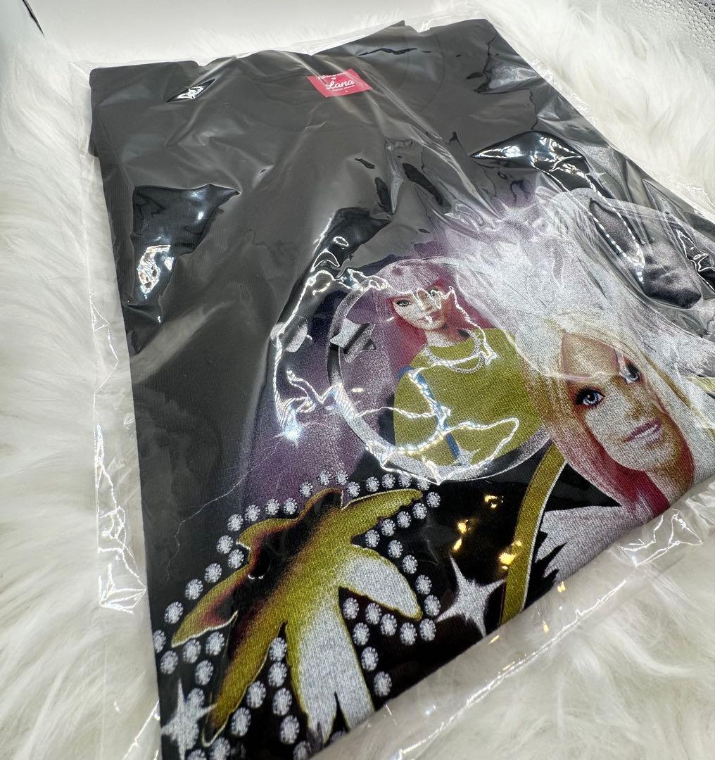 【新品未開封】Barbie × LANA 会場限定コラボTシャツ L黒　希少レア
