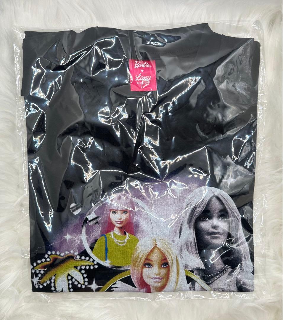 【新品未開封】Barbie × LANA 会場限定コラボTシャツ L黒　希少レア