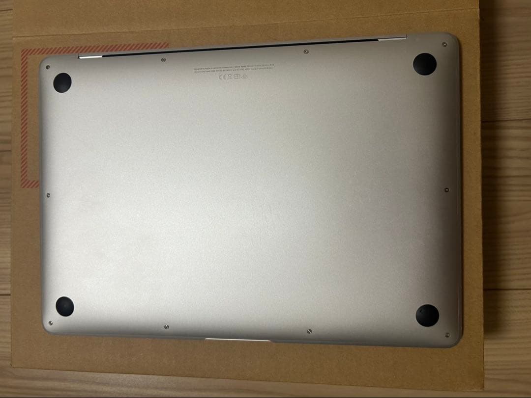 MacBook Air M1 ノートPC 13インチ 8GB シルバー 充電器付