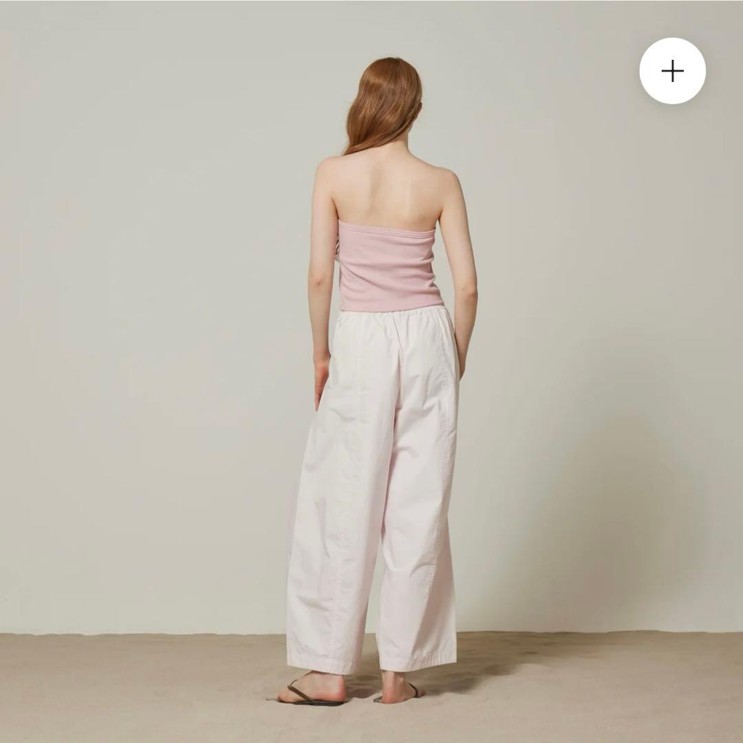 タグ付き未使用　SeaRoomlynn バレルレッグボリュームパンツ　ピンク