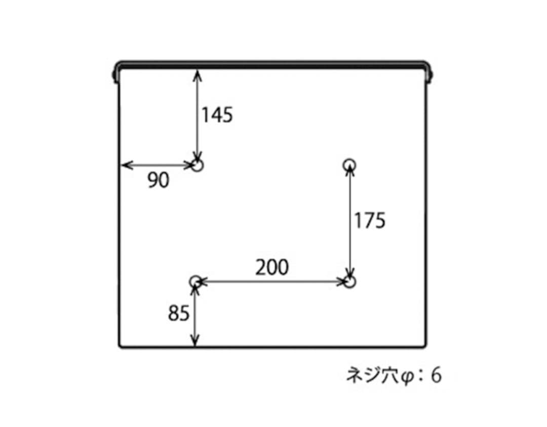 U.S. Mail box 郵便ポスト アートワークスタジオ レッド 文字有り