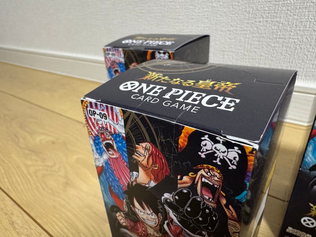 ワンピースカード　新たなる皇帝3BOX 未開封
