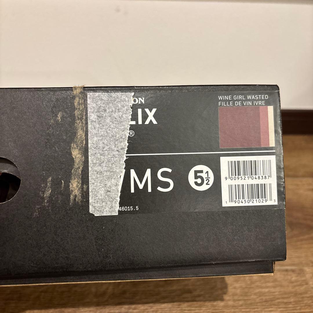 BURTON FelixBOA 5.51 スノーボードブーツワインレッド