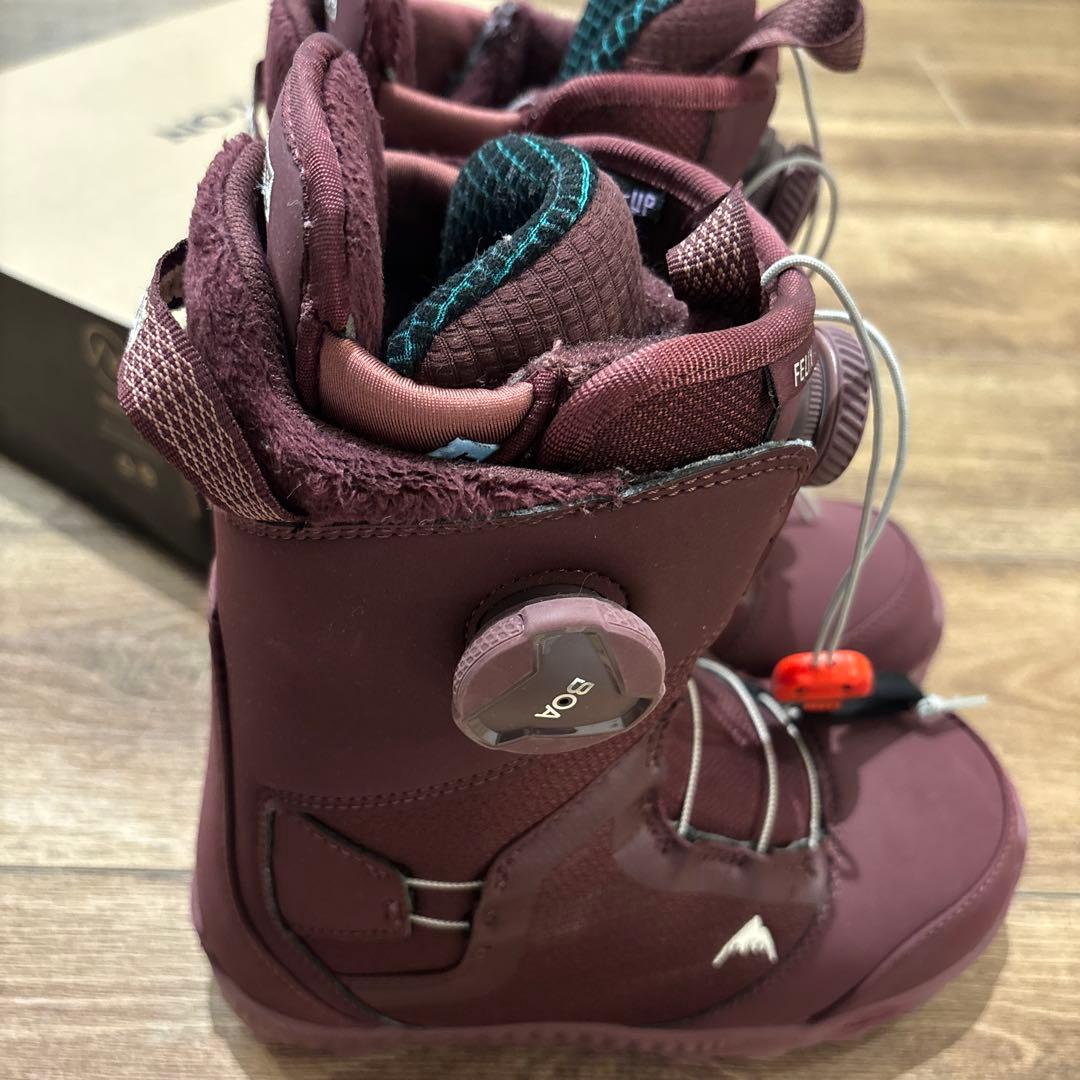 BURTON FelixBOA 5.51 スノーボードブーツワインレッド