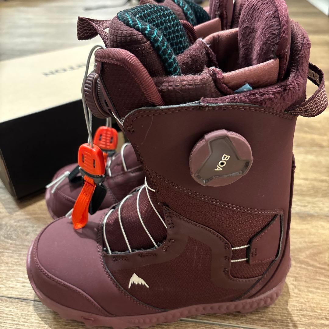 BURTON FelixBOA 5.51 スノーボードブーツワインレッド