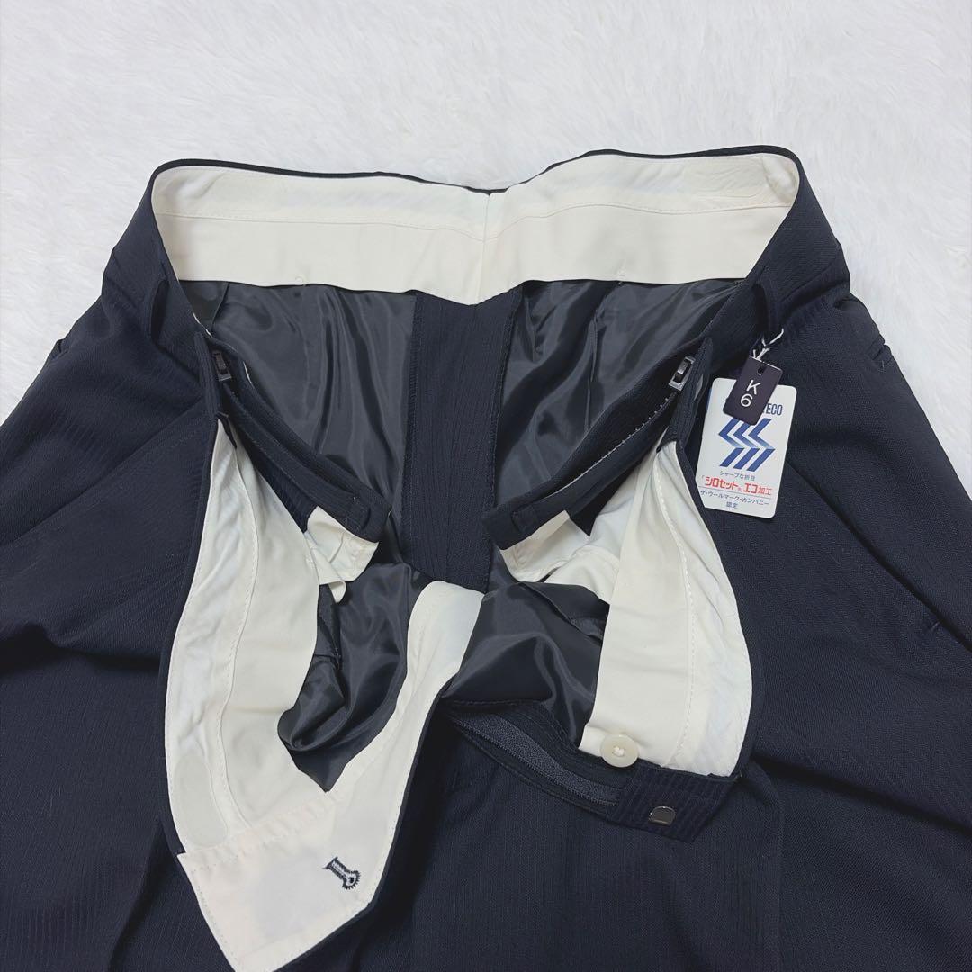 未使用✨REGAL とても大きいサイズ k6 ネイビー 形状記憶 ３XL 876