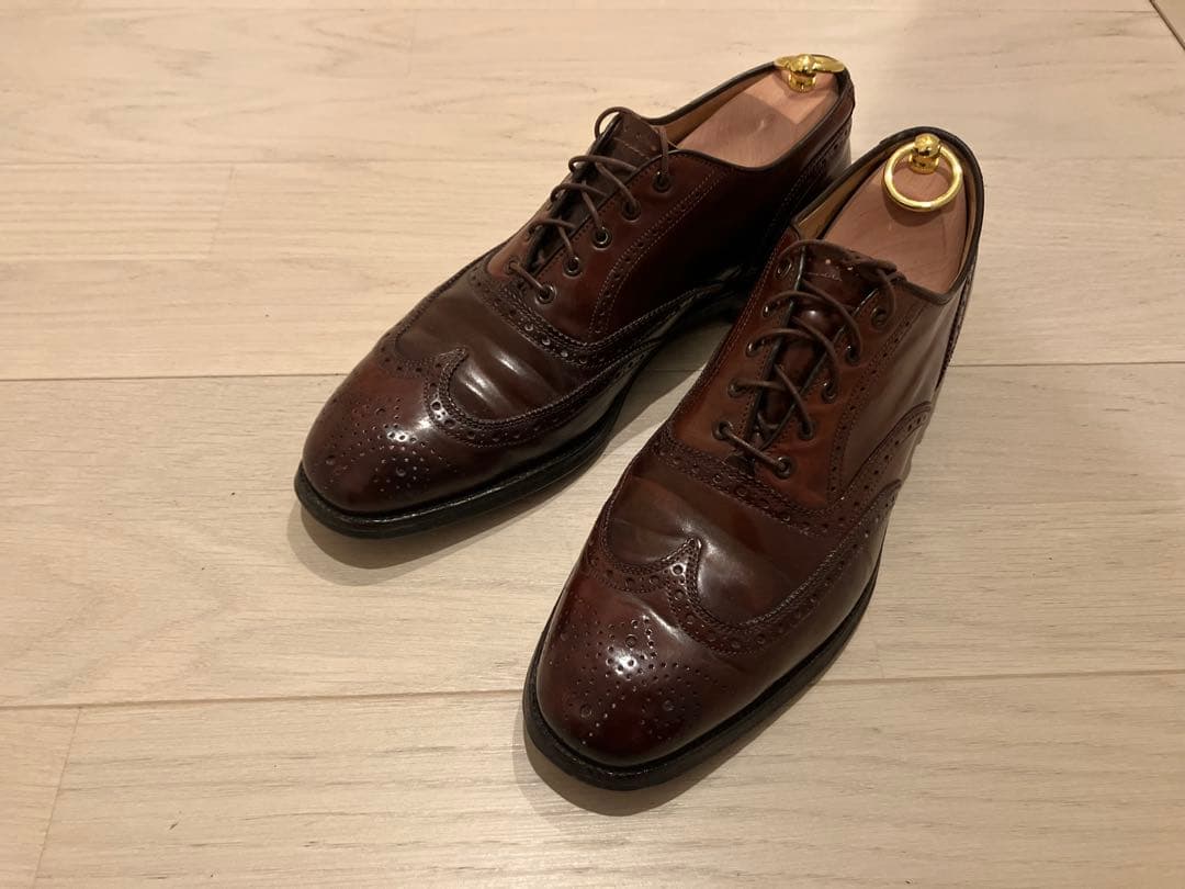 オールデン　Alden US8.5 26.5cm コードバン