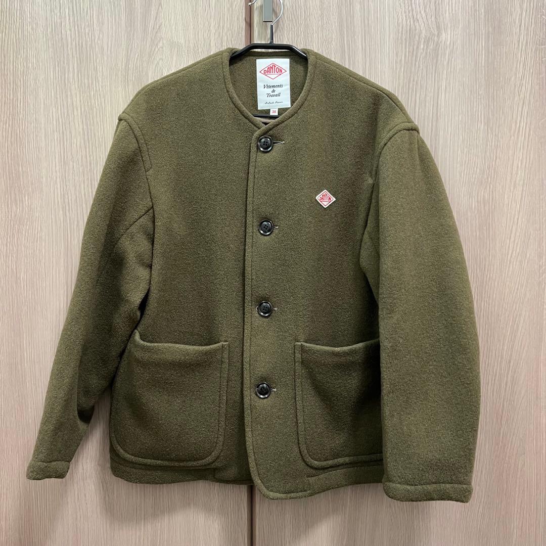 【試着程度】ダントン　アーバンリサーチドアーズ　ウールモッサ　ジャケット