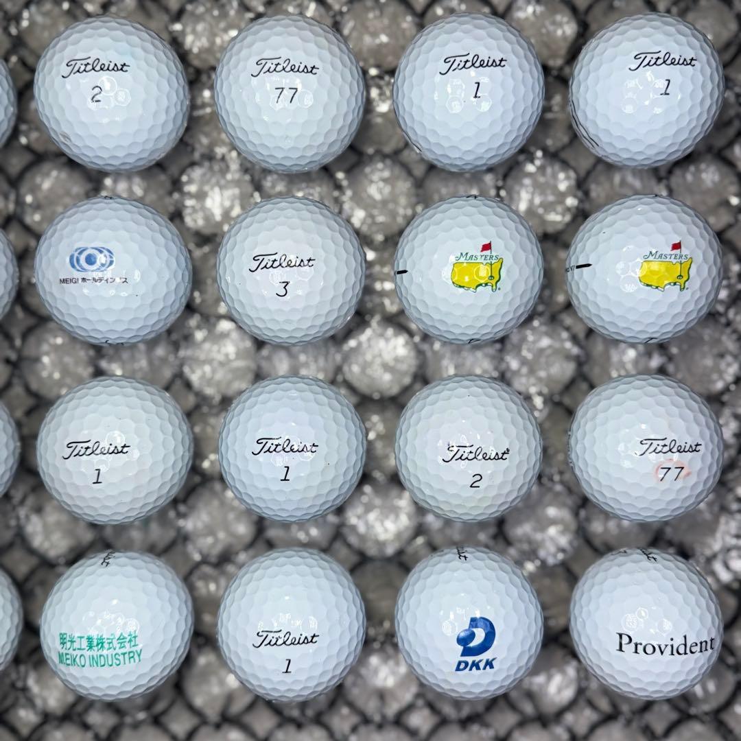 ロストボール タイトリスト pro v1 20球 Sランク 980おまけtee付