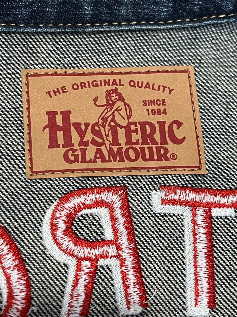 Baby Rina HYSTERIC GLAMOUR 刺繍デニムジャケット