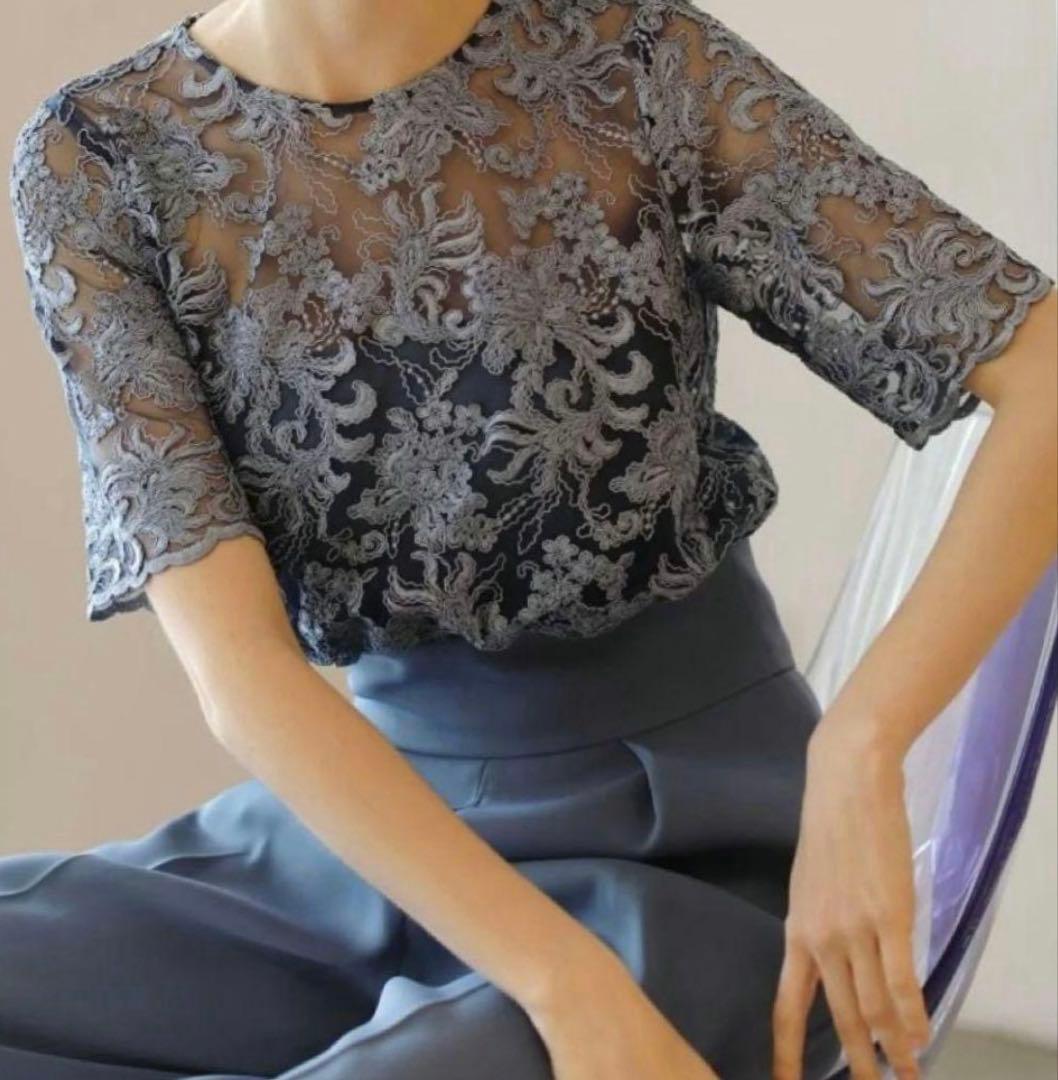 【即日発送】LAGUNAMOON LADY オーバーレースワイド パンツドレス