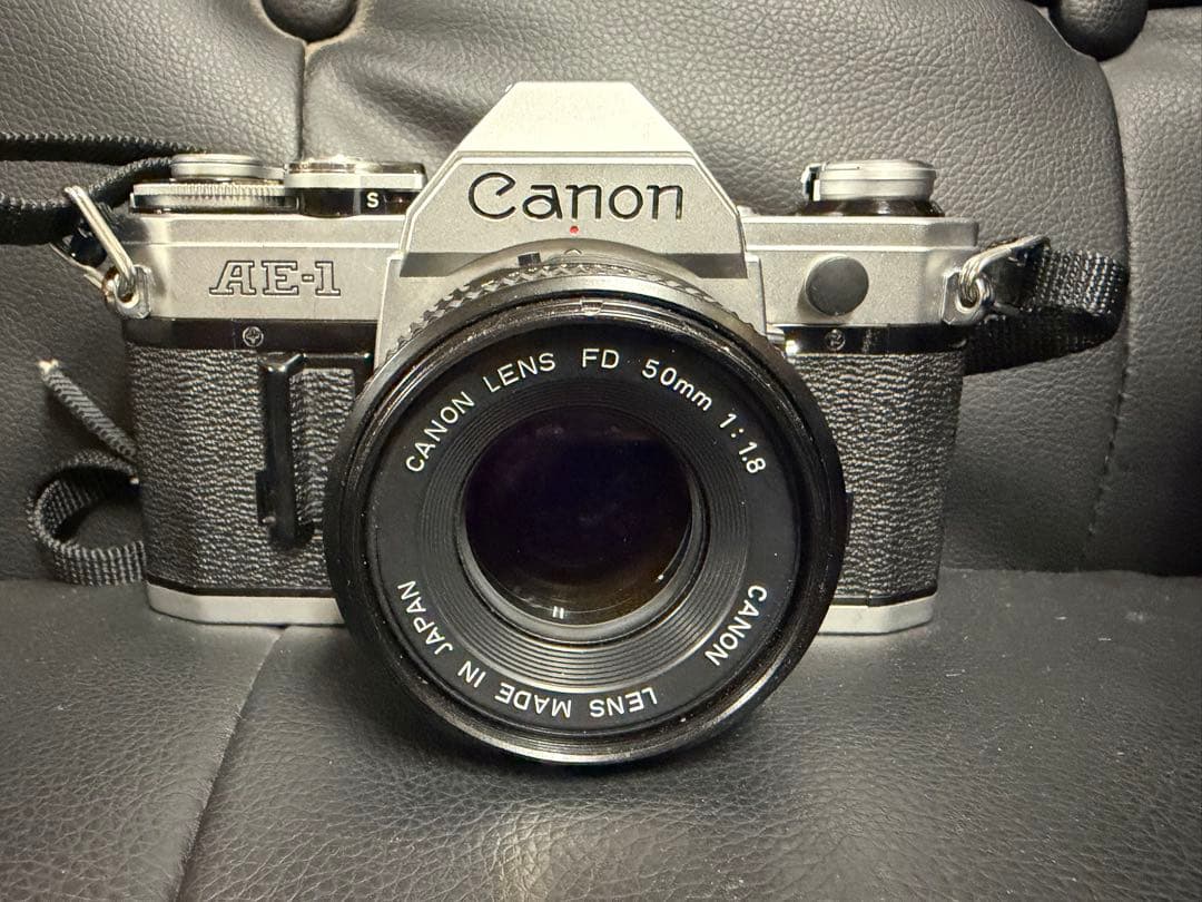キャノン AE-1 一眼レフカメラ フィルムカメラ NewFD 50mm 1.8