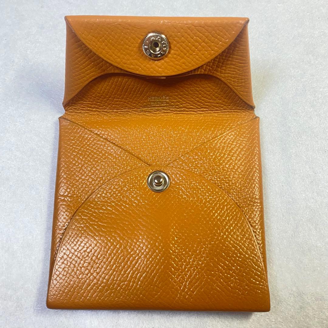 正規品☆エルメス バスティア ケース 小銭入れ ベージュ系