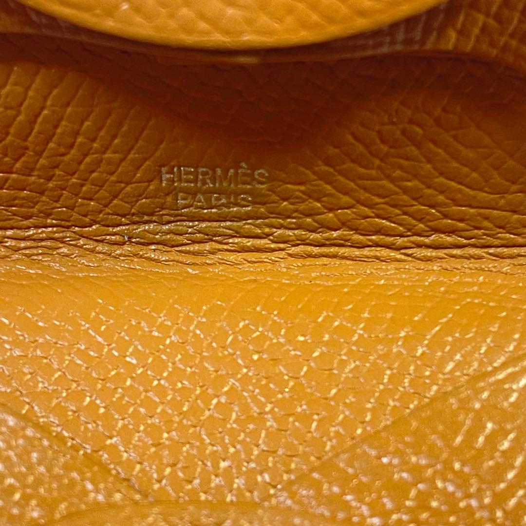 正規品☆エルメス バスティア ケース 小銭入れ ベージュ系