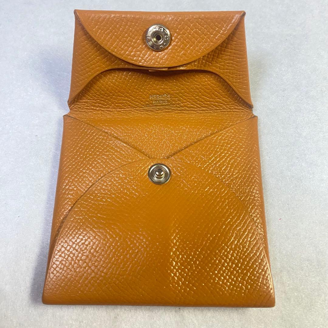 正規品☆エルメス バスティア ケース 小銭入れ ベージュ系