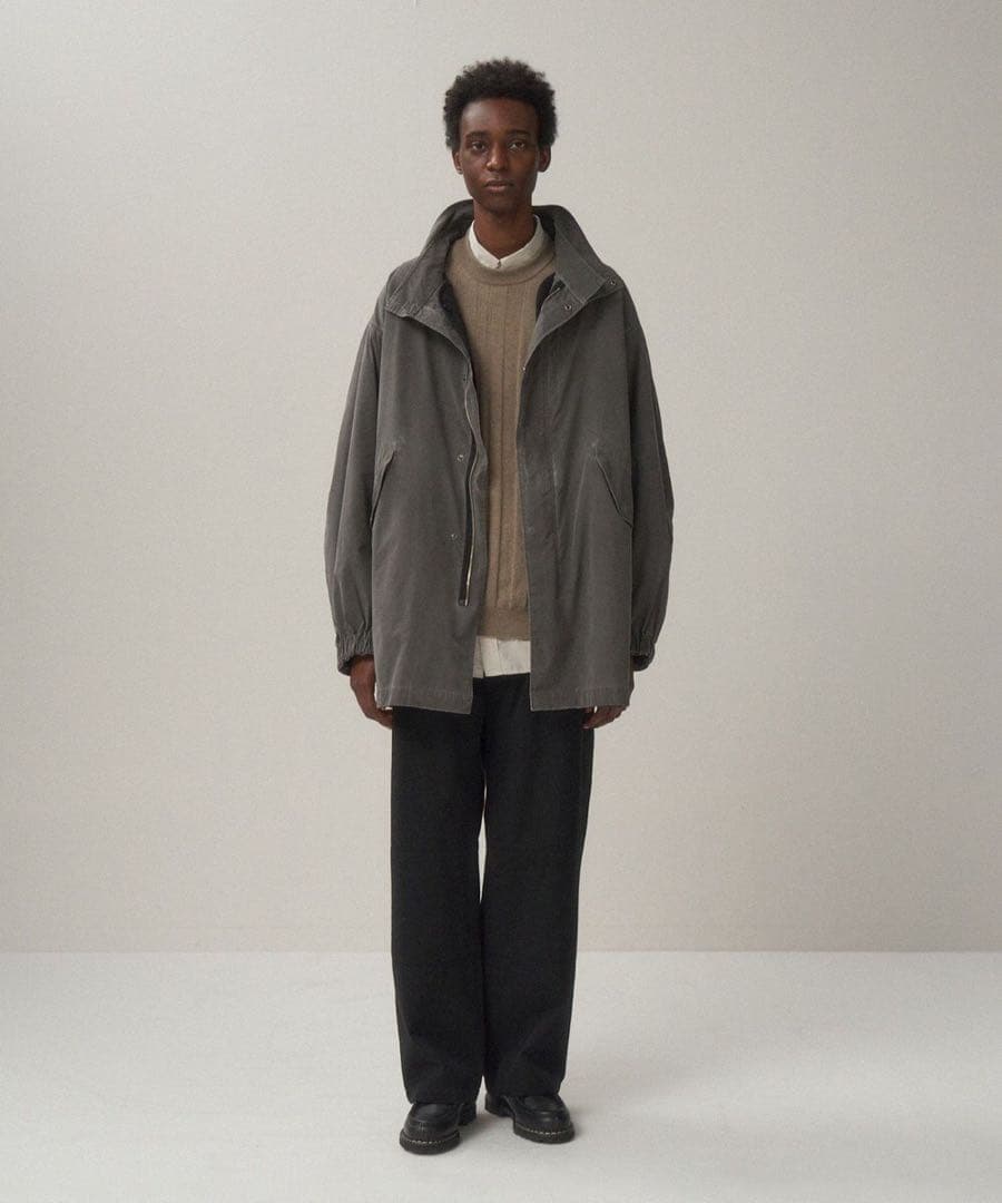 新品 25AW PIGMENT AIR WEATHER ショートモッズコート06