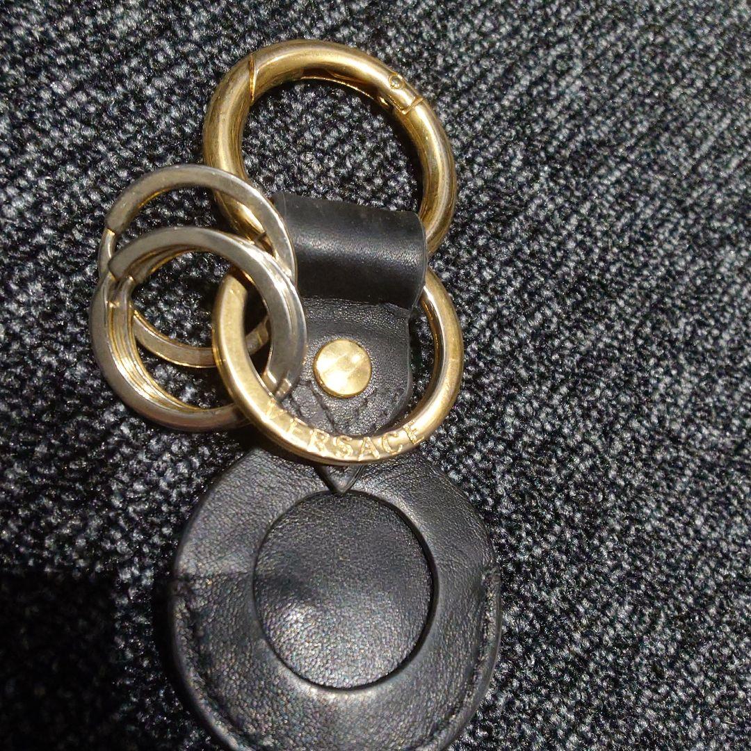 美品　ヴェルサーチ　メデューサ　VERSACE　キーリング