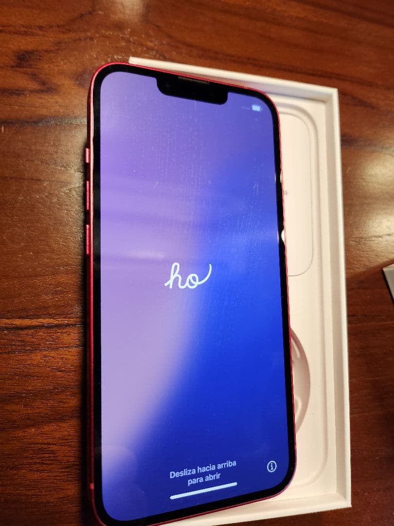 iPhone 13 (PRODUCT(RED)) 本体 充電容量78%