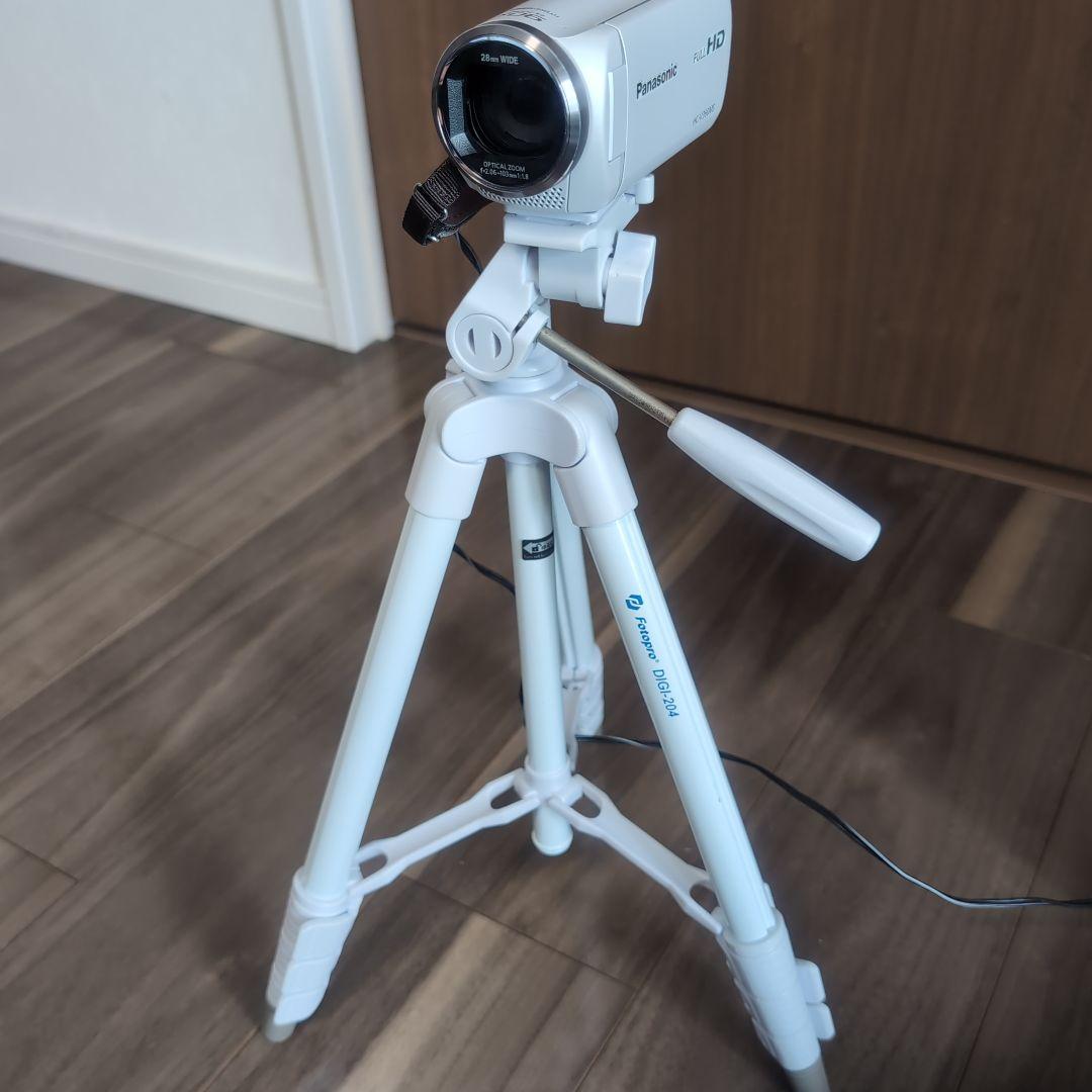 Panasonic HC-V360MS ビデオカメラ 本体　３脚セット
