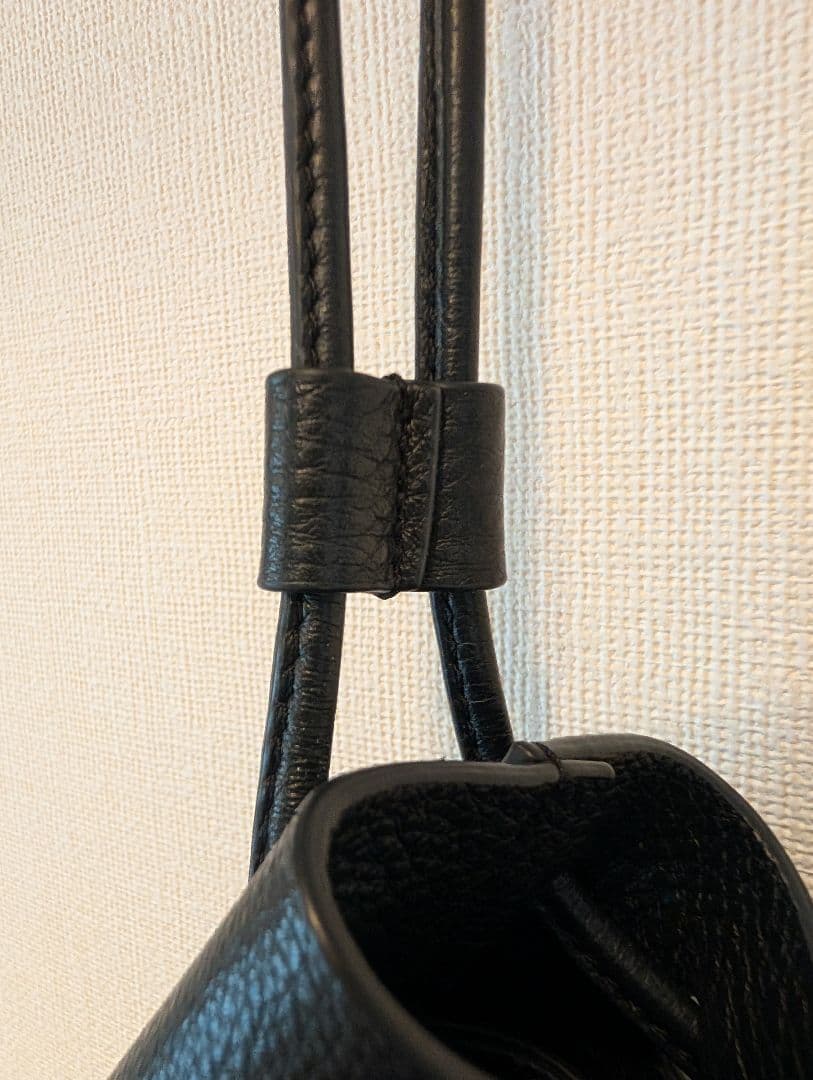 【美品】Aeta ハンドポーチ ハンドバッグ ボンサック 巾着 巾着型バッグ