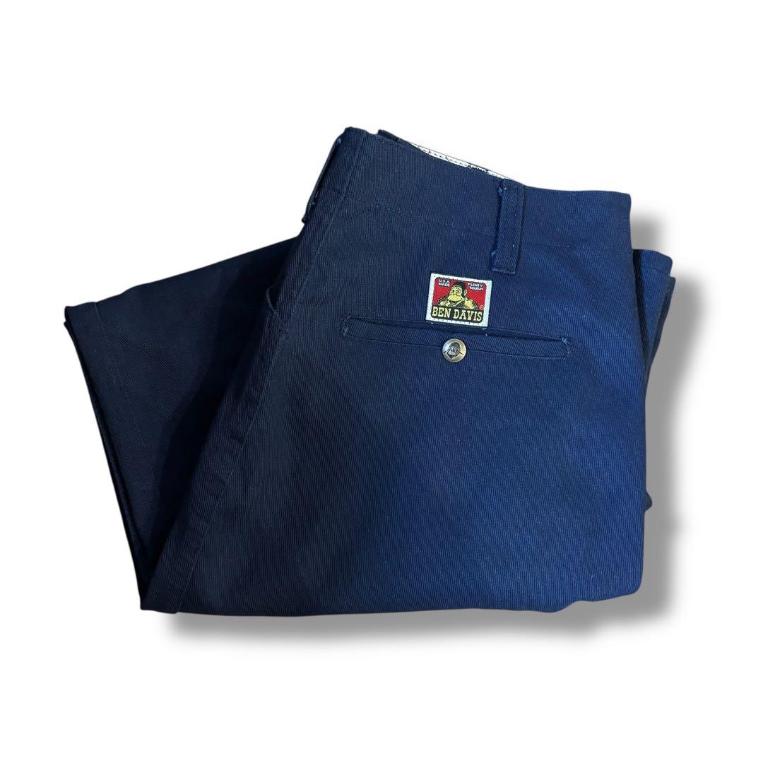 美品✨BEN DAVIS ベンデイビス フリスコ USA製 90s ネイビー