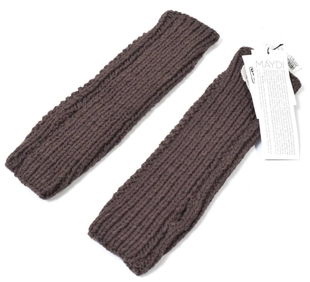 訳あり 未使用 MAYDI マイディ ニット アームウォーマー 手袋