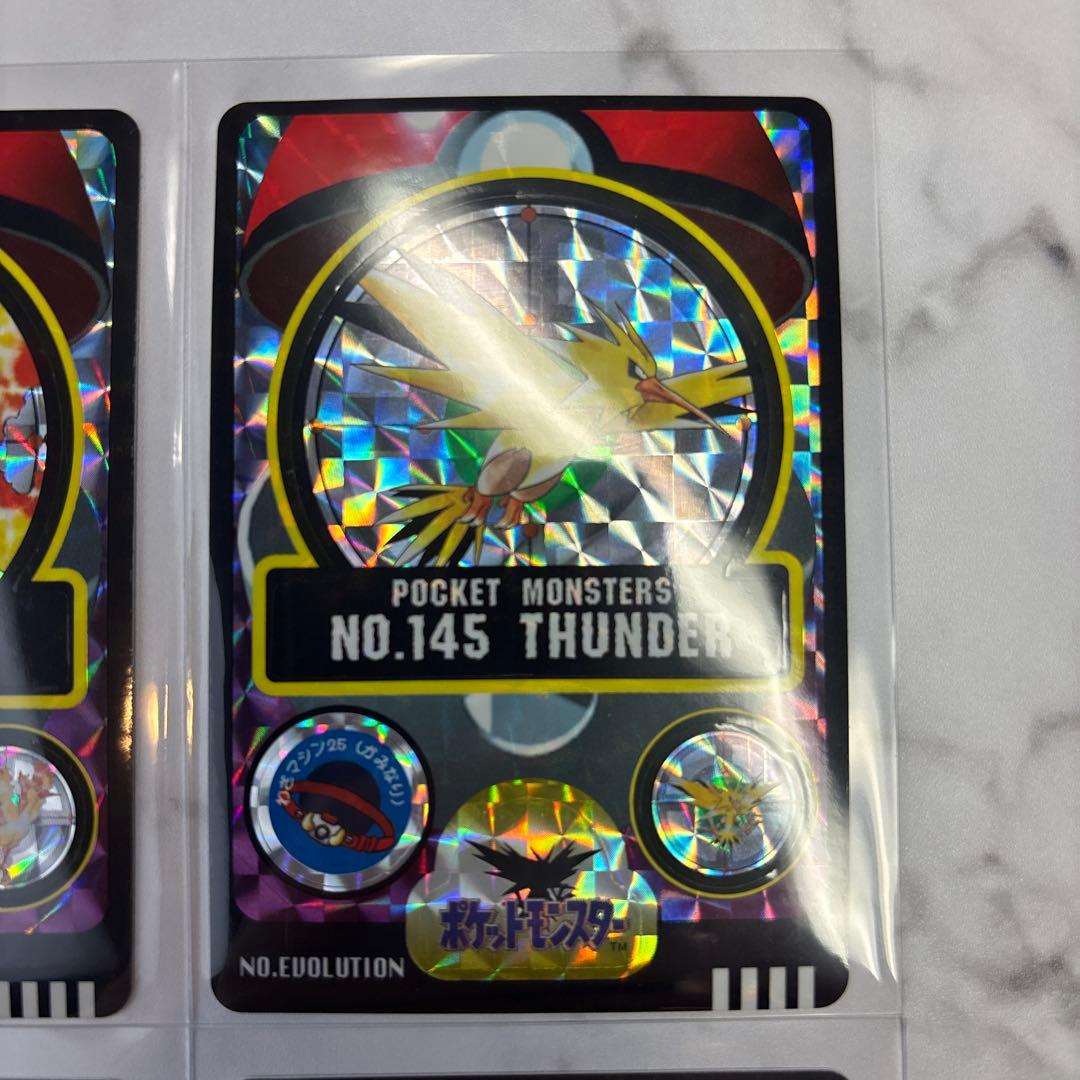 ポケモンカード　シールダス　ファイヤー・サンダー・フリーザー・ギャラドス　4枚