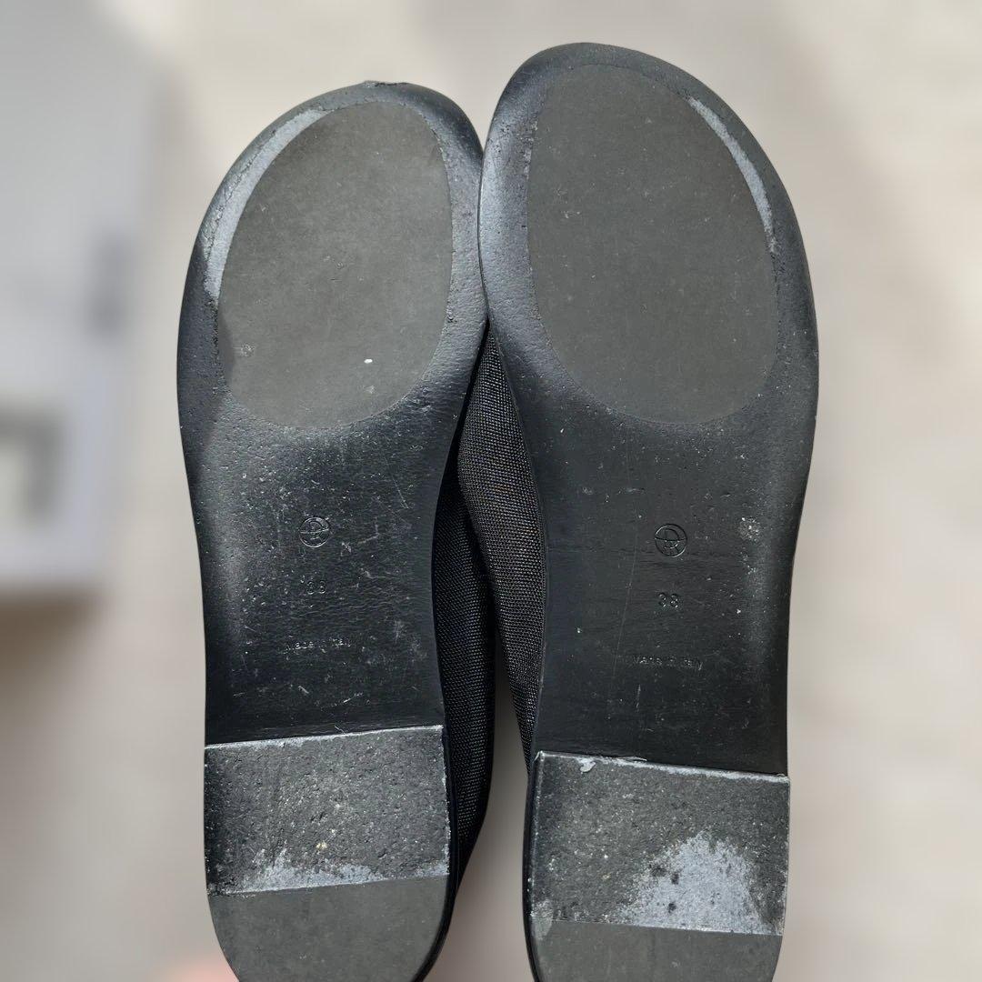 b*n様 【値下げ】the row SOCK シューズ　黒 フラットシューズ ス