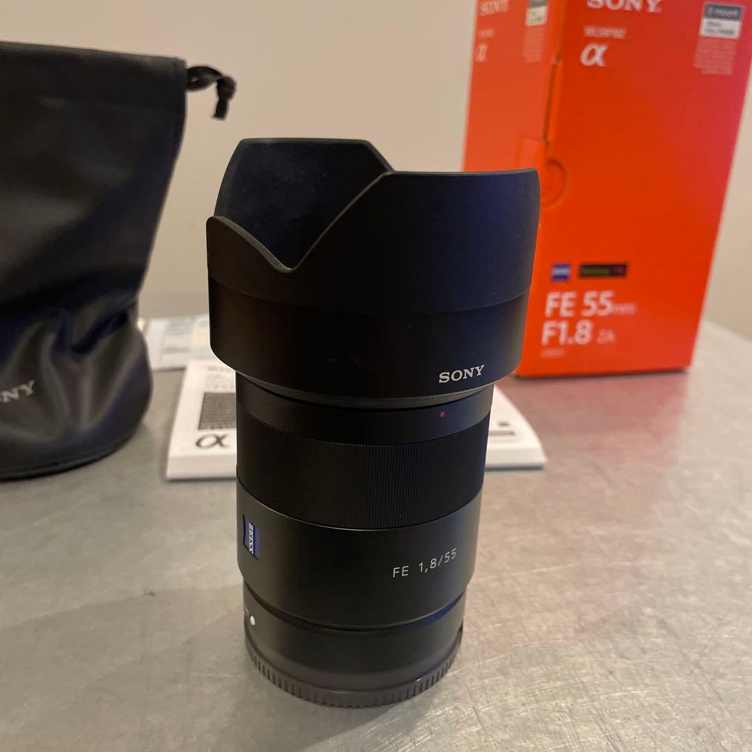 美品 ソニー Sonnar FE 55mm f1.8 ZA SEL55F18Z