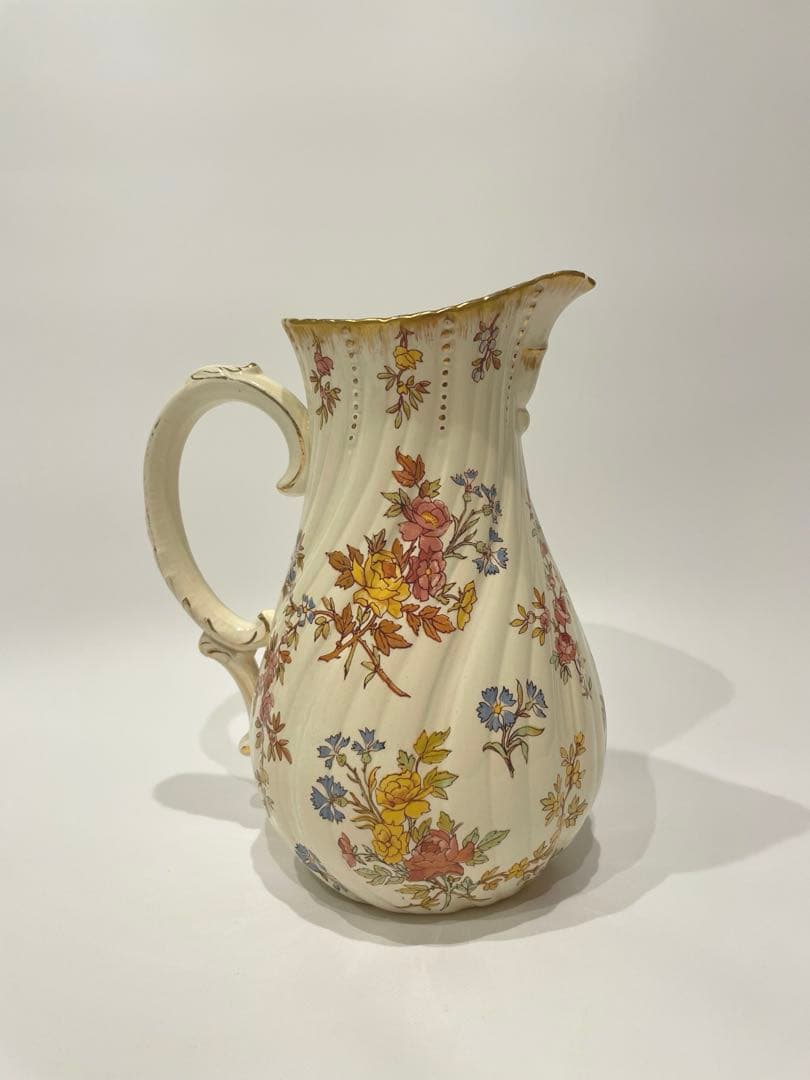 サルグミンヌ ルイ15世 ピッチャー U&C時代 割れあり 金継ぎ用