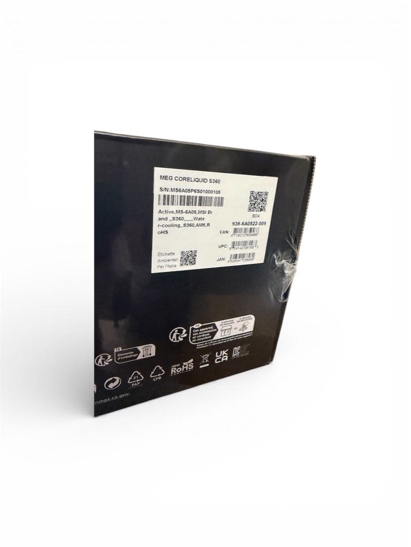 【新品】MSI MEG CORELIQUID S360 CPUリキッドクーラー