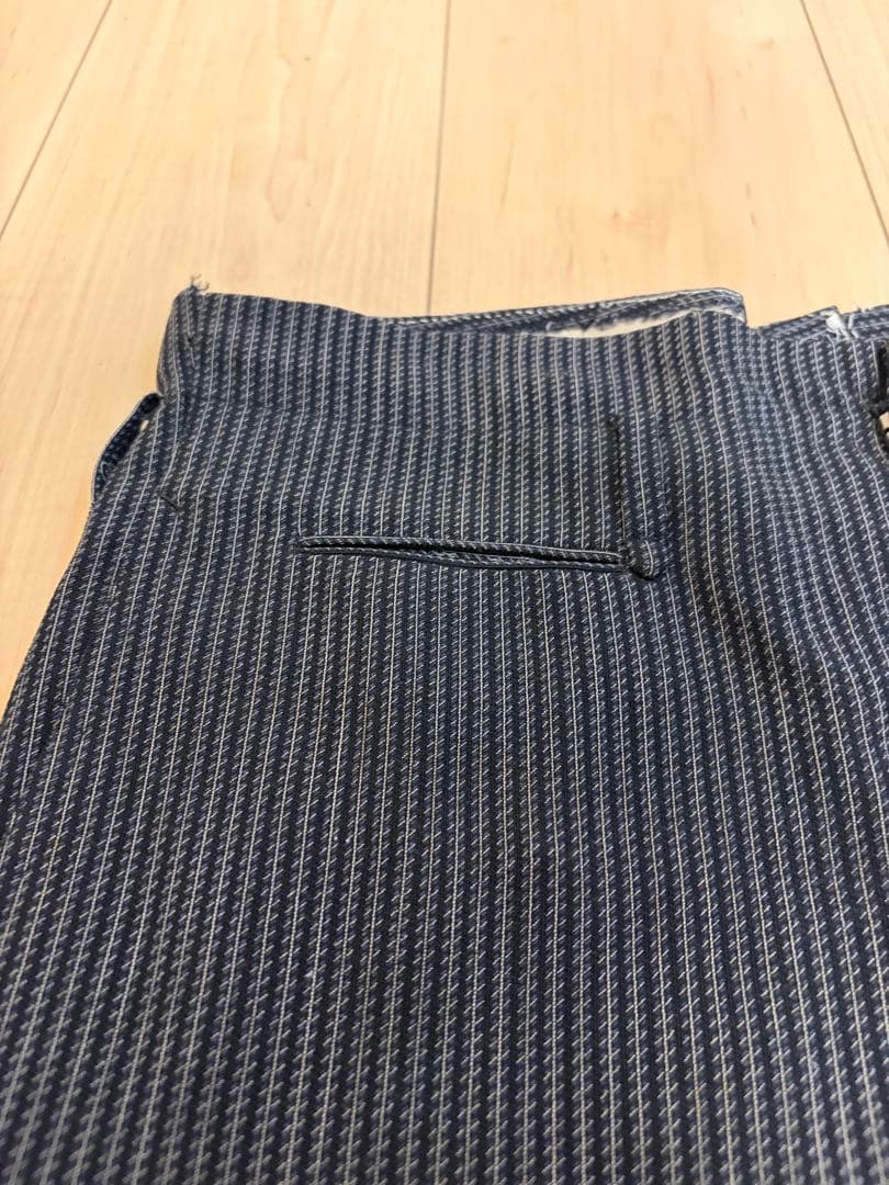【針シンチバック】40s Vintage stripe slacks
