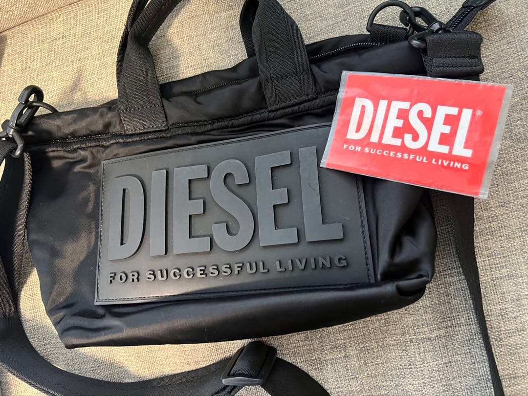 DIESEL HANDYE MINI BAG ナイロン ブラック