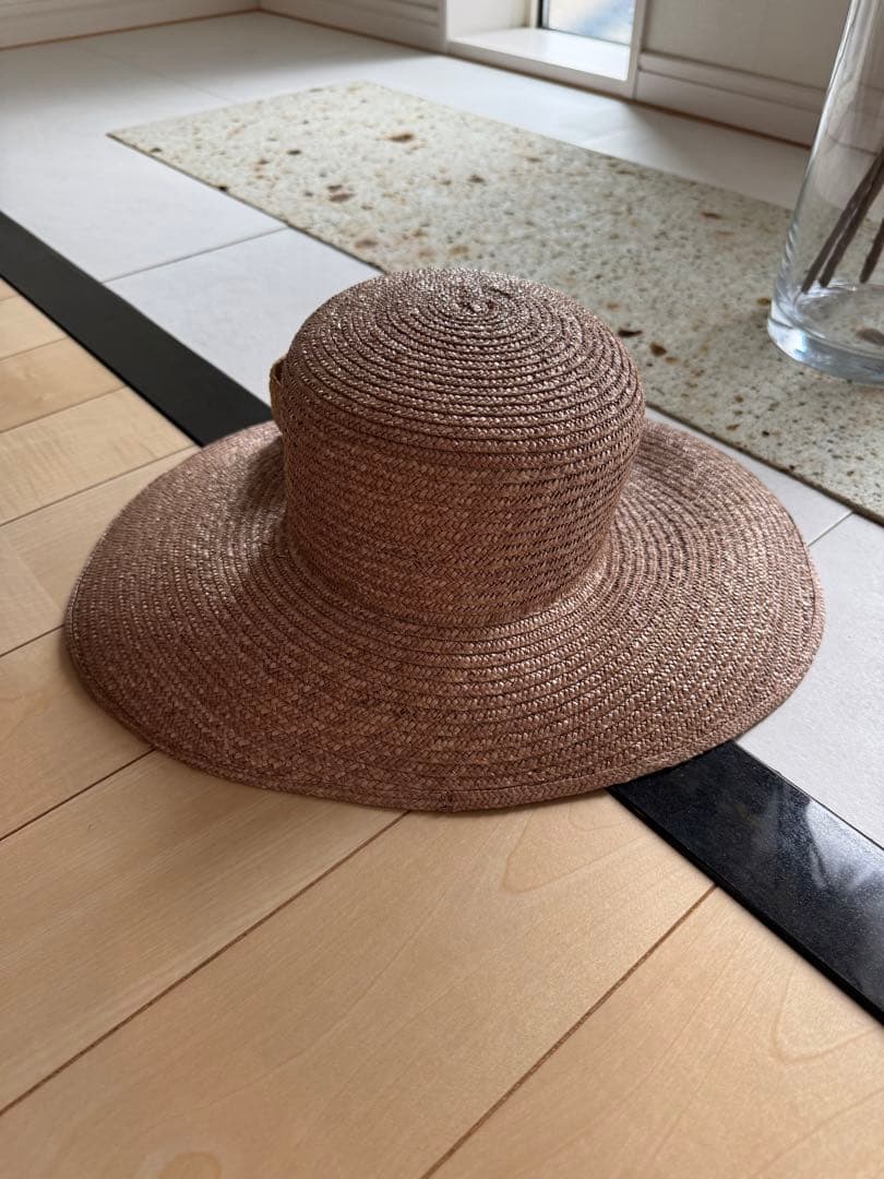 GREVI ストローハット 麦わら帽子 イタリア製