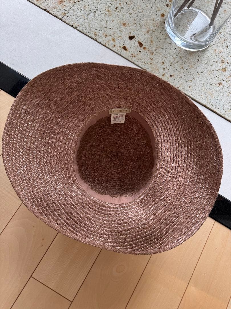GREVI ストローハット 麦わら帽子 イタリア製