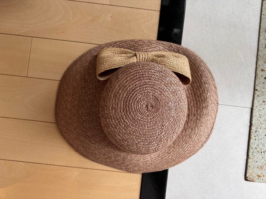 GREVI ストローハット 麦わら帽子 イタリア製