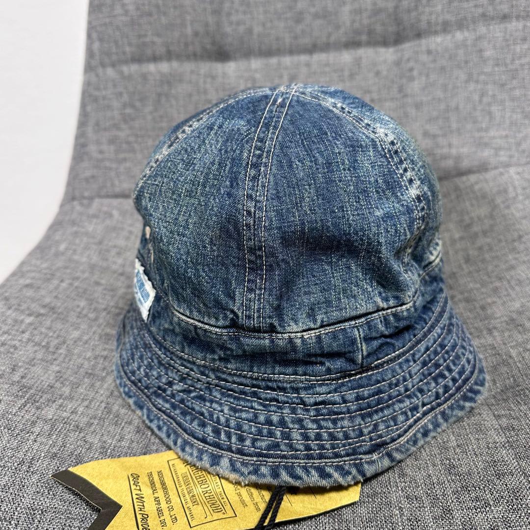NEIGHBORHOOD デニム　バケットハット M バイカー アメカジ