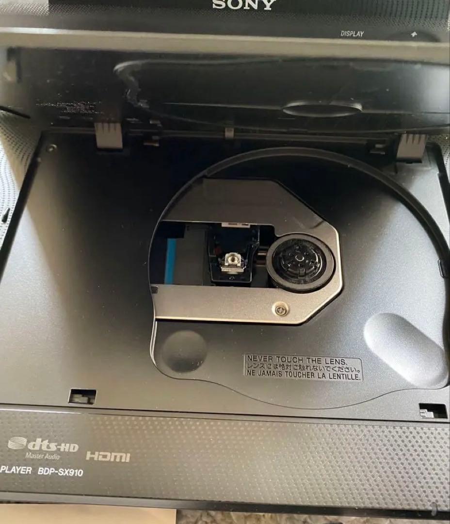 SONYポータブルBlu-ray/DVDプレーヤーBDP-SX910
